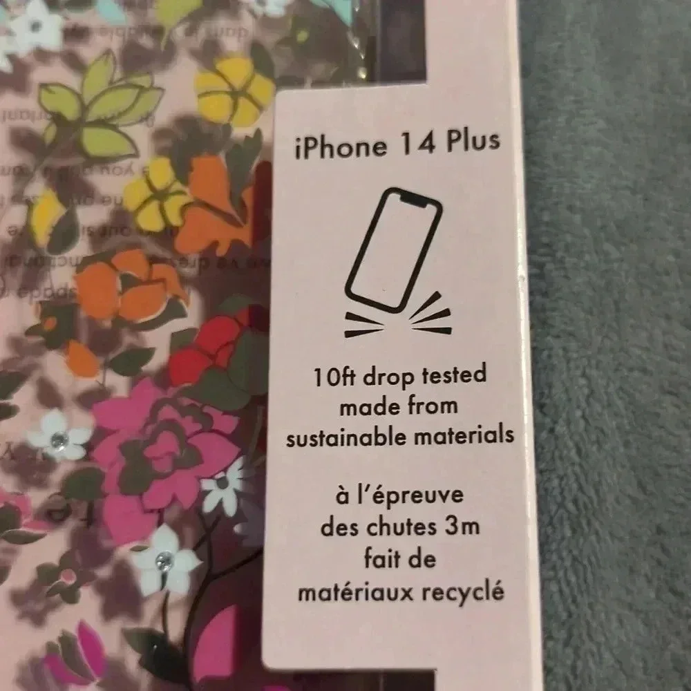 Kate Spade protective Hardshell Case iPhone 14 plus